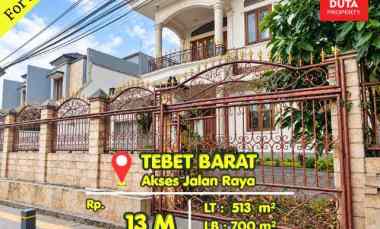 Dijual Rumah di Tebet Barat Murah Lokasi Strategis Akses Jalan Raya BU