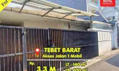 Rumah Dijual di Tebet Barat