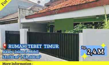 Rumah Dijual di Tebet Timur