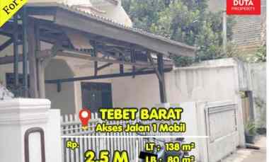 Rumah Dijual di Tebet Barat