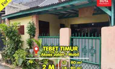 Rumah Dijual di Tebet Timur