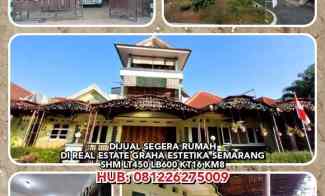 Dijual Segera Rumah di Real Estate Graha Estetika Semarang. Shm Lt450