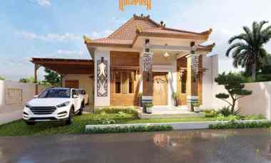 Dijual Rumah Joglo Modern Type 36 hanya 400 jutaan di Prambanan Klaten