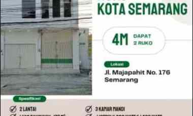 dijual rumah toko di jl majapahit semarang