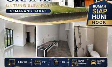 Rumah Nyaman Hook Luxury Grand Semarang Barat dekat BSB City