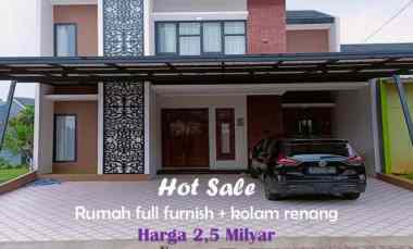 dijual rumah vila rizji ilhami