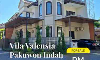 Dijual Rumah Vila Valensia Full Furnish Pakuwon Indah Surabaya