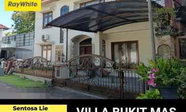 Murah LUAS Dijual Rumah Villa Bukit Mas Surabaya dekat Ciputra World