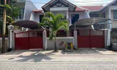 Dijual Rumah Villa Kalijudan 2 Lantai Row 2,5 Mobil Surabaya