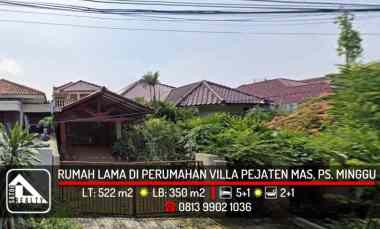 Rumah Lama di Villa Pejaten Mas, Pasar Minggu, Jakarta Selatan