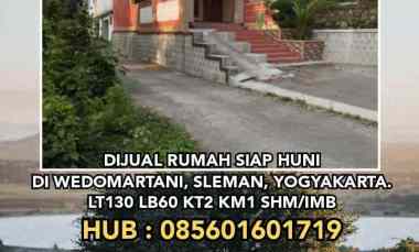Dijual Rumah Siap Huni di Wedomartani, Sleman, Yogyakarta. Lt130 Lb60