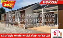 Dp 15jt Freebiaya2 Cluster Strategis Minimalis Jatiasih Bekasi 16 Unit