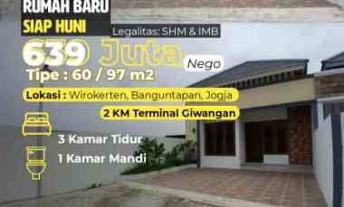 dijual rumah wirokerten