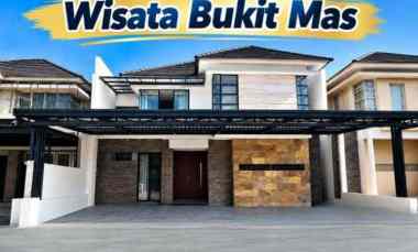 Siap Huni Rumah Lebar 12 Semi Furnished Wisata Bukit Mas, Surabaya