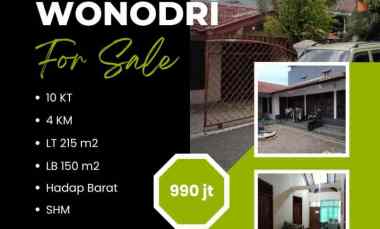 Dijual Rumah Kos Aktif Wonodri Semarang Selatan dekat Kampus PIP