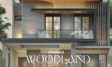Rumah 180m2 Minimalis Tropis Woodland Citraland Surabaya Barat