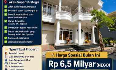 dijual segera rumah besar 2 lantai di pemogan denpasar