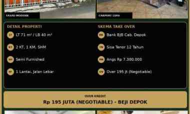 Rumah Dijual di Beji Depok