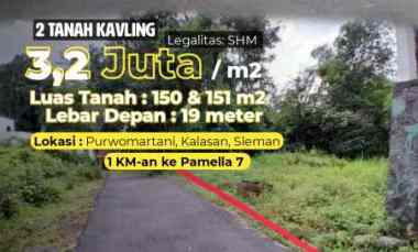 dijual tanah 1 km dawet ringin pamella 7