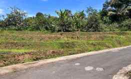 dijual tanah 1445m dekat sungai ngargoyoso