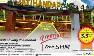 Tanah Kavling Perumahan Free Shm Mulai 2 jt an di Kota Bandung