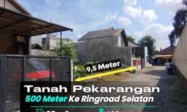 Tanah Pekarangan dalam Cluster 500 meter ke Ringroad Selatan Jogja
