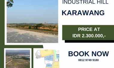 dijual tanah artha hill industrial