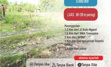 dijual tanah banaran sambung macan