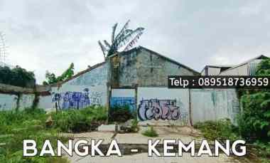 Bangka Kemang Tanah - Tanah Kosong Siap Bangun tidak Banjir di Bangka