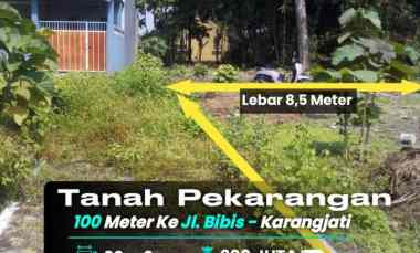 Tanah Pekarangan Cuma 100 meter ke jl.bibis 250 meter Kelurahan