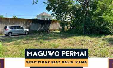 dijual tanah banjeng maguwoharjo depok