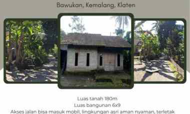 Harga Murah Beli Tanah Free Rumah dekat Pasar Butuh, Kemalang