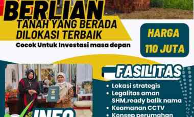 Tanah Dijual di berlian residence 1 keboan anom gedangan sidoarjo