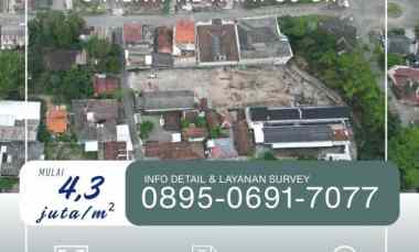 Tanah Strategis 3 menit ke Kampus Uii Jakal Legalitas Shm Pekarangan