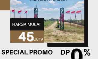 Promo Tanah Kavling Menganti 45 juta Nol Poros Kabupaten