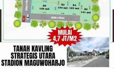 Pre-launching Tanah Kavling Mangku Jalan Raya di Utara Stadion Maguwoh
