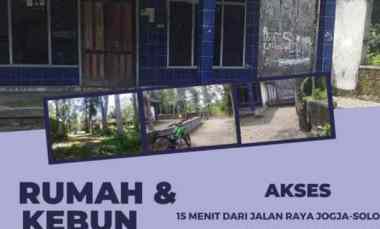 dijual tanah bonus rumah jati jawa tengah jogja