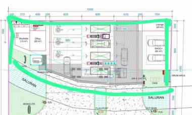 Tanah Raya Buduran Sidoarjo Lokasi Ramai, dekat Mini Market