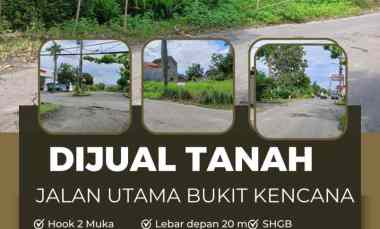 Tanah Hook Jalan Utama Bukit Kencana Jaya Meteseh Tembalang