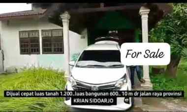 Tanah Selangkah ke Jalan by Pas Krian dekat Taman Sidoarjo, CITO YSN