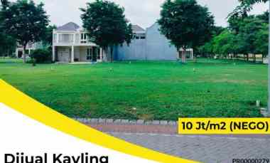Dijual Tanah Kavling Grand Pakuwon Cluster Canberra Surabaya B.U