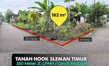 Tanah Hook Tirtomartani dekat Jalan Lpmp Kalasan, Sleman