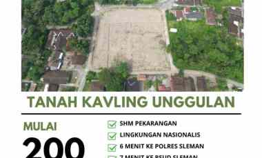 dijual tanah caturharjo sleman di