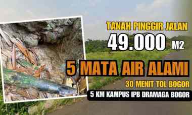 dijual tanah ciampea kab bogor