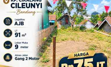 Tanah Dijual di Cileunyi