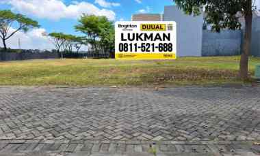 Tanah Kavling Lebar 9 Citraland The Greenlake dekat UBHARA, Ciputra, U