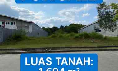 Dijual Tanah Siap Bangun 1694 M Delta Silicon Lippo Cikarang