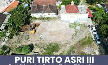 dijual tanah dhuri tirtomartani kalasan