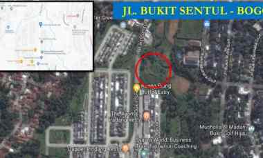 Tanah Dijual di Jalan Bukit Sentul