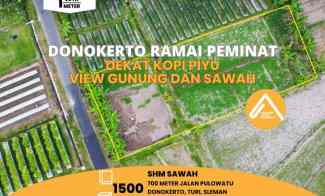 Tanah Turi Donokerto View Gunung Sawah Jalan Mobil Papasan